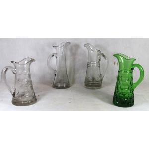 4 Norman Cider Pitchers End Of 18th Century Beginning Of 19th Century