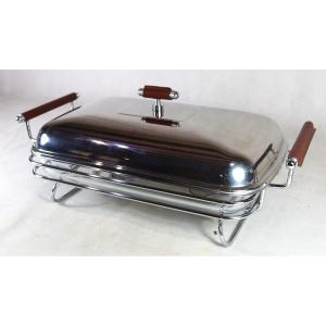 Chafing Dish, Stainless Steel, 21st Century