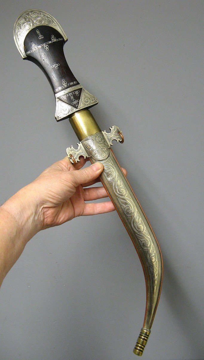 Large Moroccan Koummya Dagger-photo-2