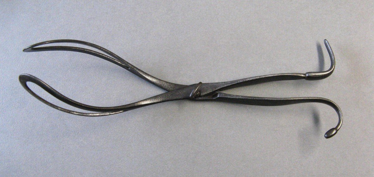 Nineteenth Pajot Obstetric Forceps.-photo-2