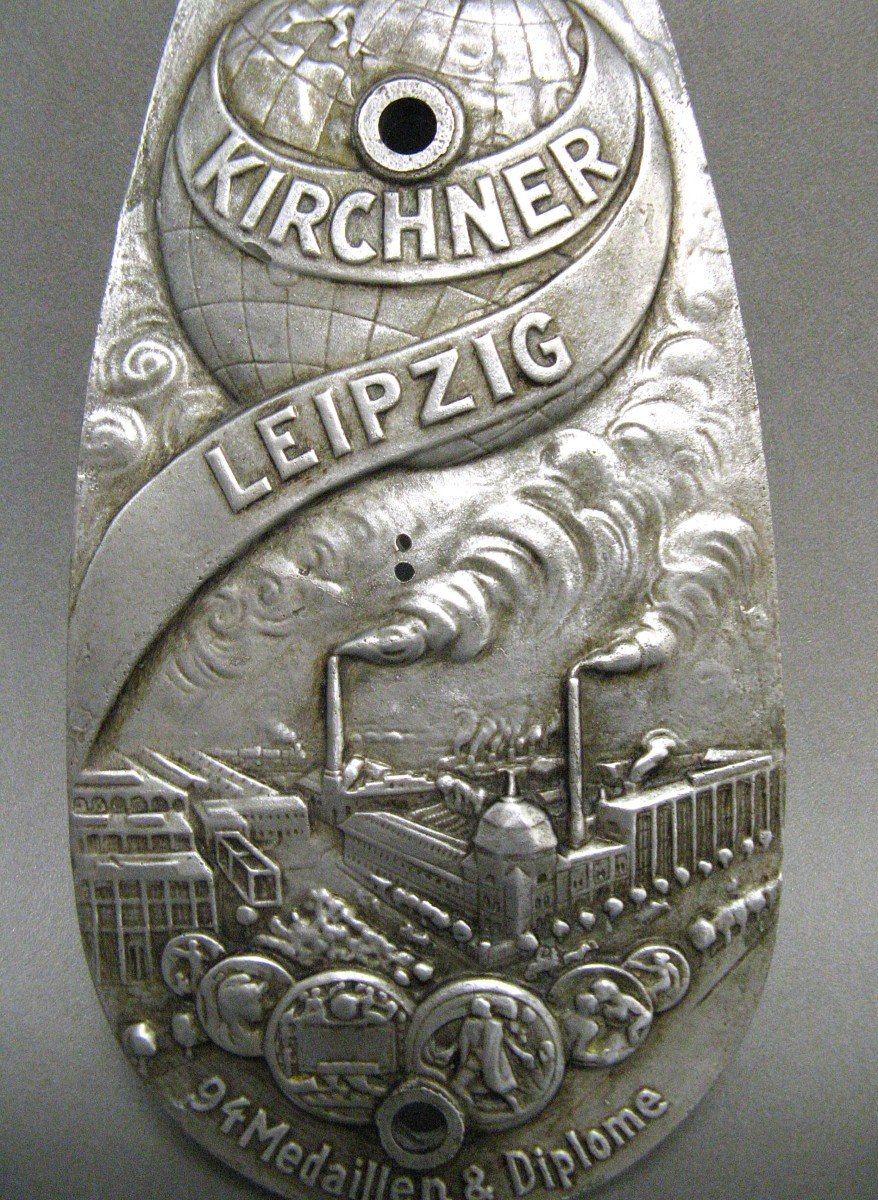 Nineteenth Advertising Plate. Ernst Kirchner & Co Liepzig.-photo-2