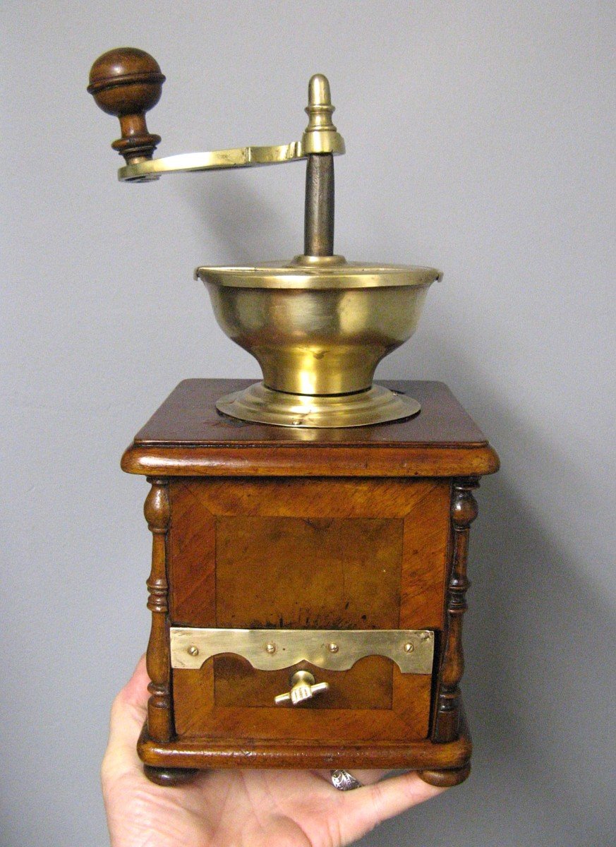 19th Century Coffee Mill.-photo-2