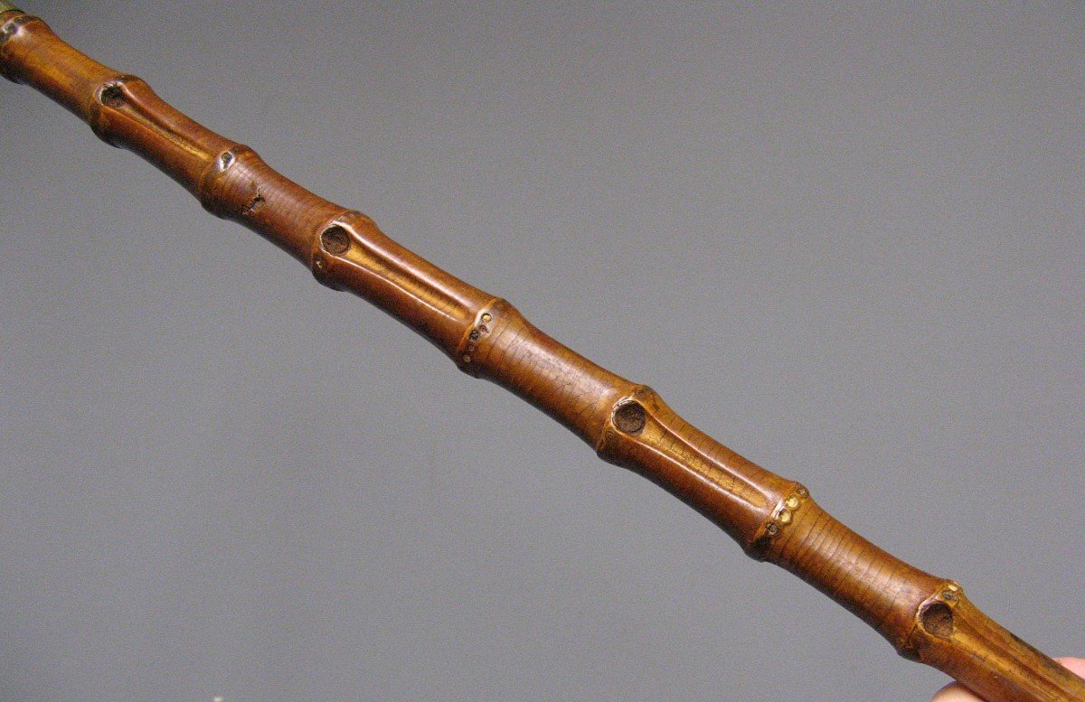 19th Century Dog's Head Cane.-photo-3