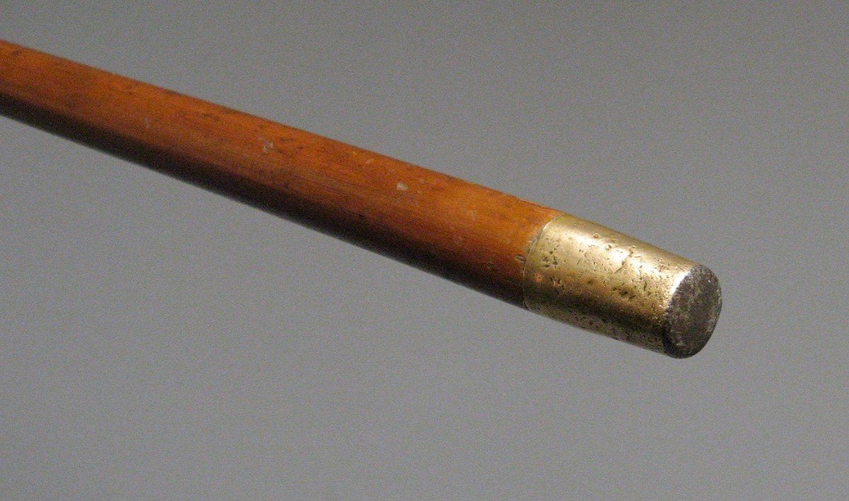 19th Century Defense Cane. Brain Teaser.-photo-1