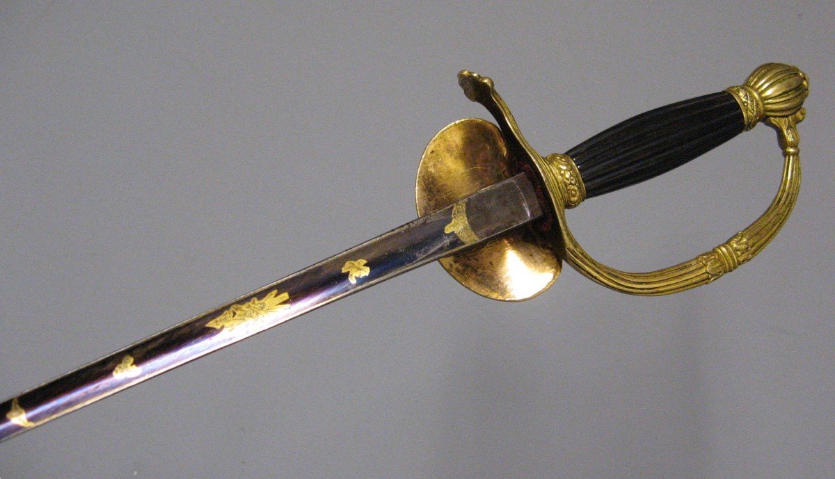 Épée d'Officier d'Administration. Napoléon III.-photo-3