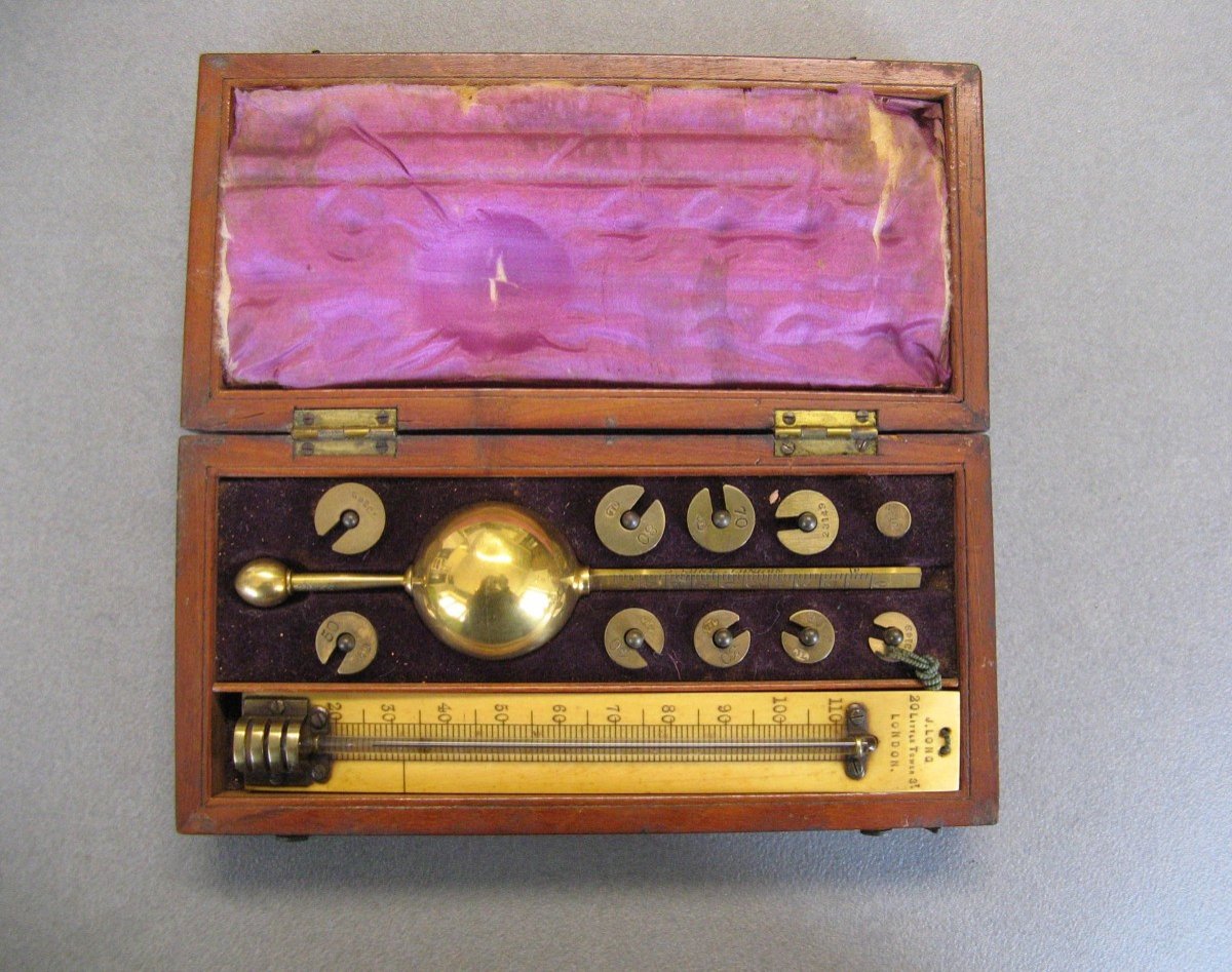 19th Century Hydrometer. Sikes's Hydrometer By Joseph Long-photo-2