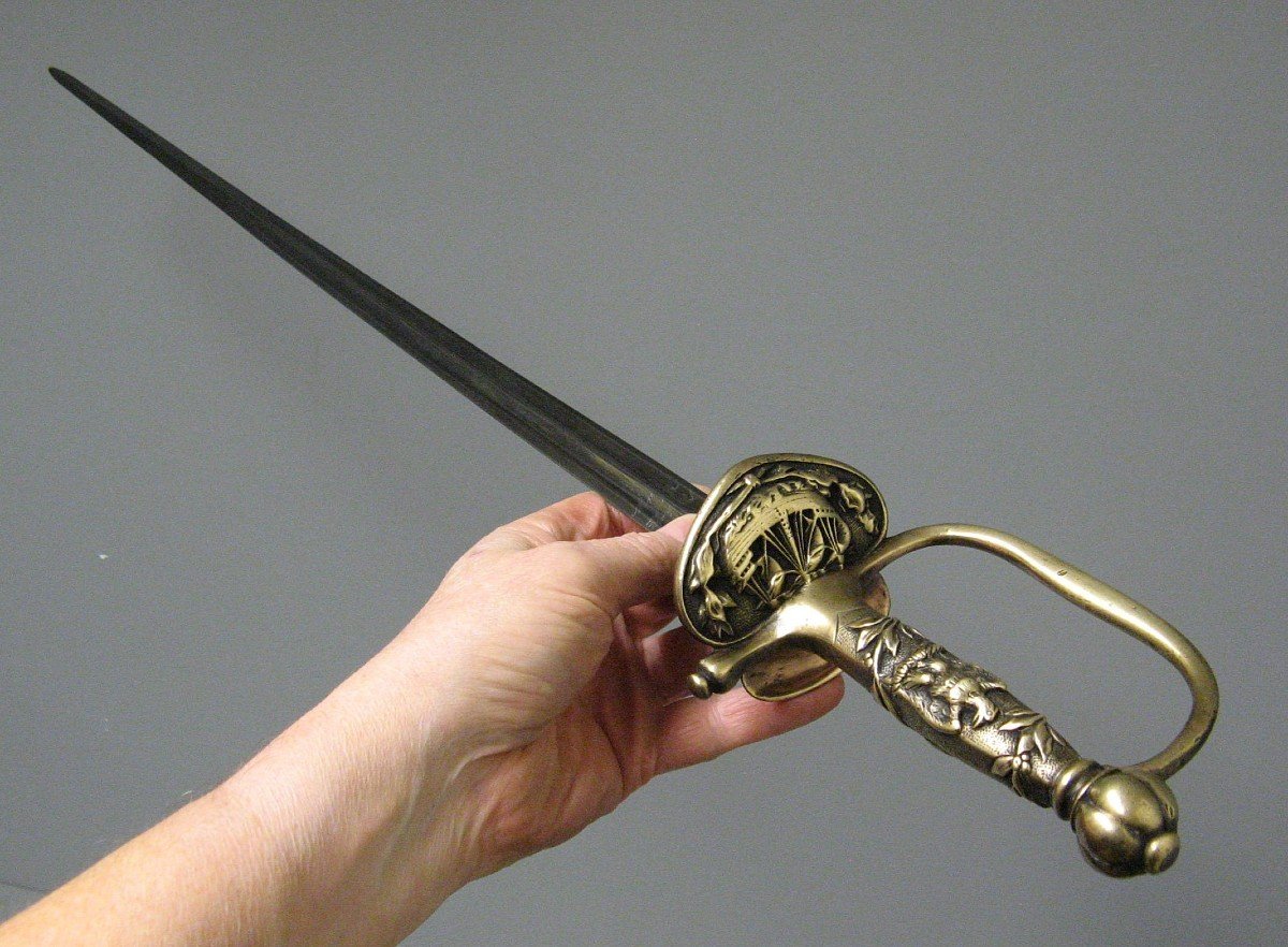 City Sergeant's Sword From The City Of Paris, Second Empire Period.-photo-2