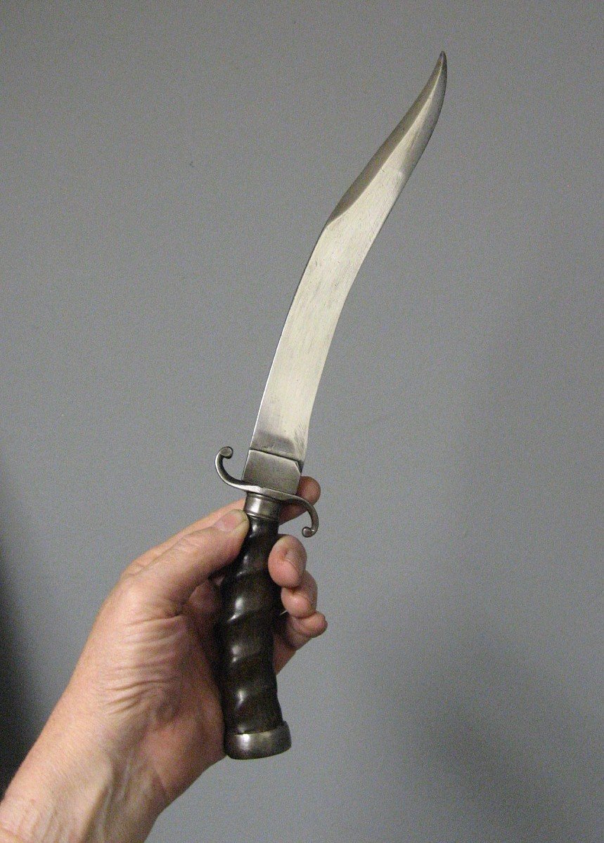 Dagger (kanjar) With 19th Century Curved Blade.