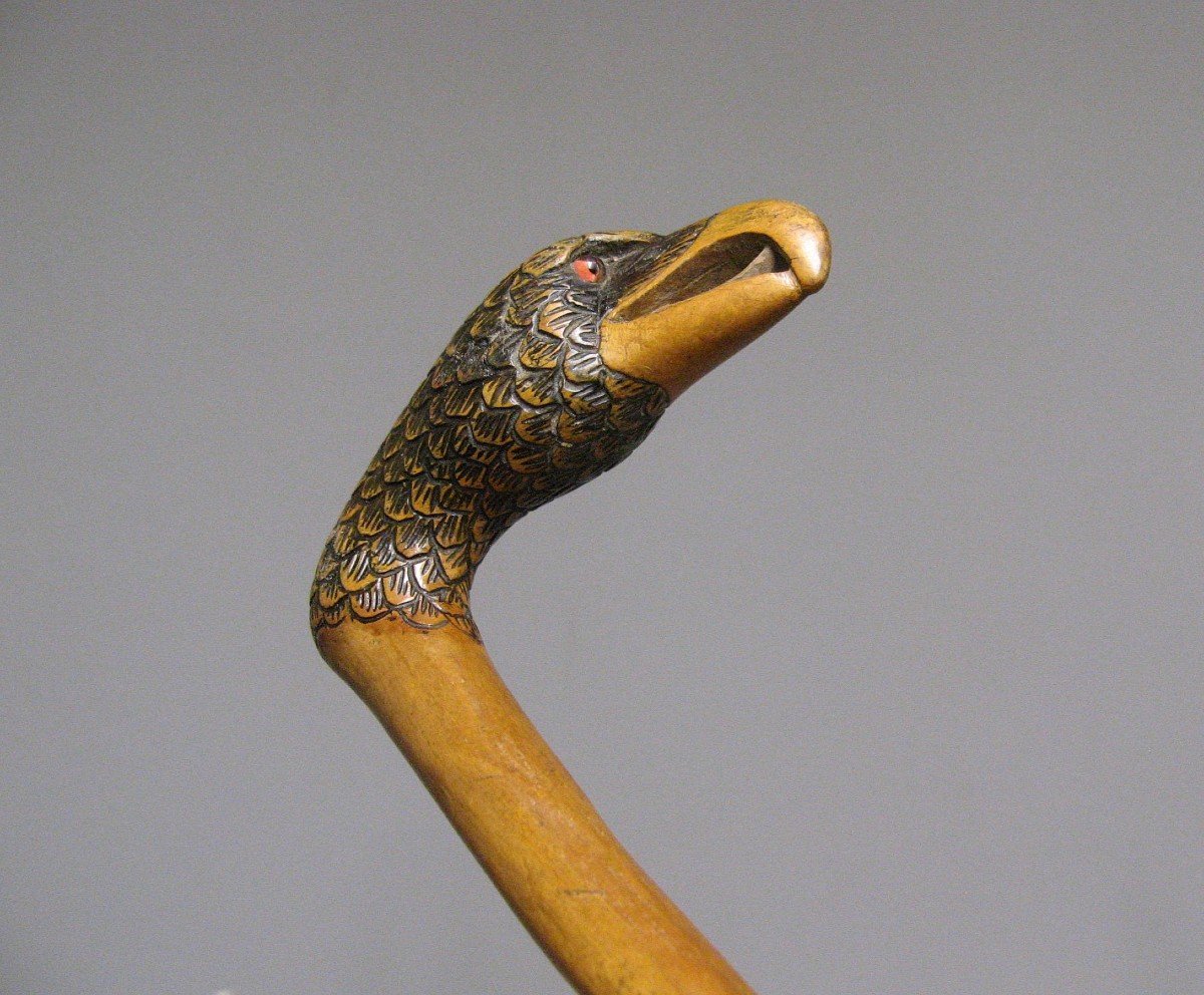 Child's Cane With Eagle Head, 19th Century. Napoleon III.-photo-4