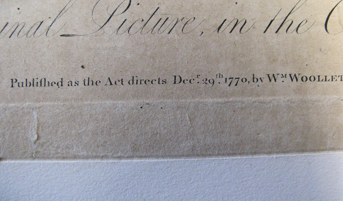 18th Century Strong Water. William Woollett, Francesco Zuccarelli d'Apres. Macbeth And The Witches.-photo-3