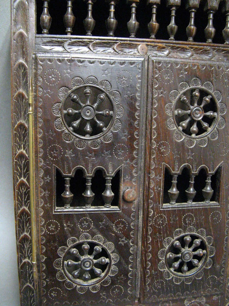 Armoire Bretonne, Meuble Breton De Poupée 1900.-photo-2