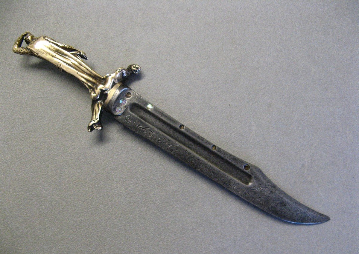 Occult Ceremonial Satanic Ritual Dagger.-photo-3