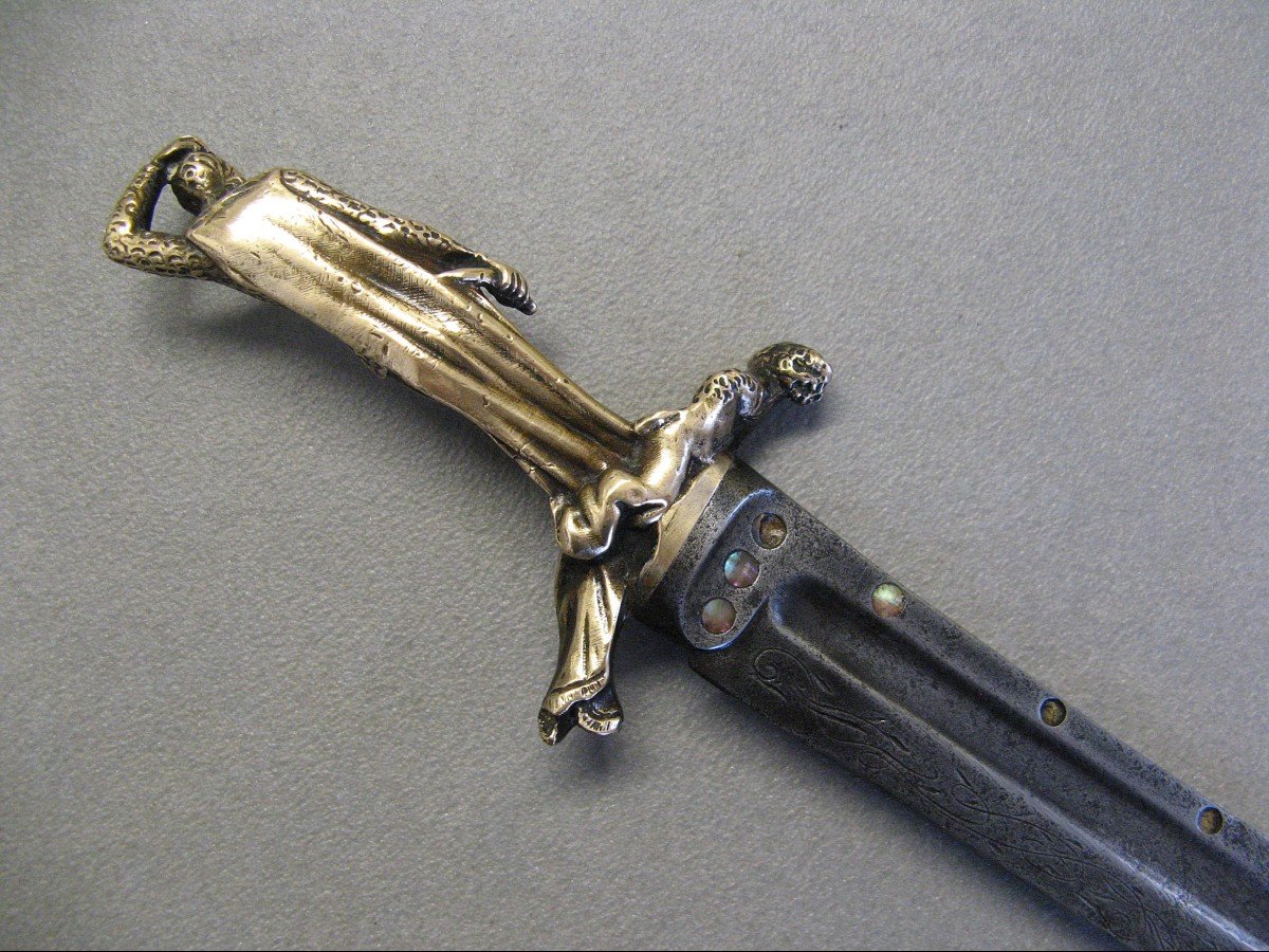 Occult Ceremonial Satanic Ritual Dagger.-photo-4