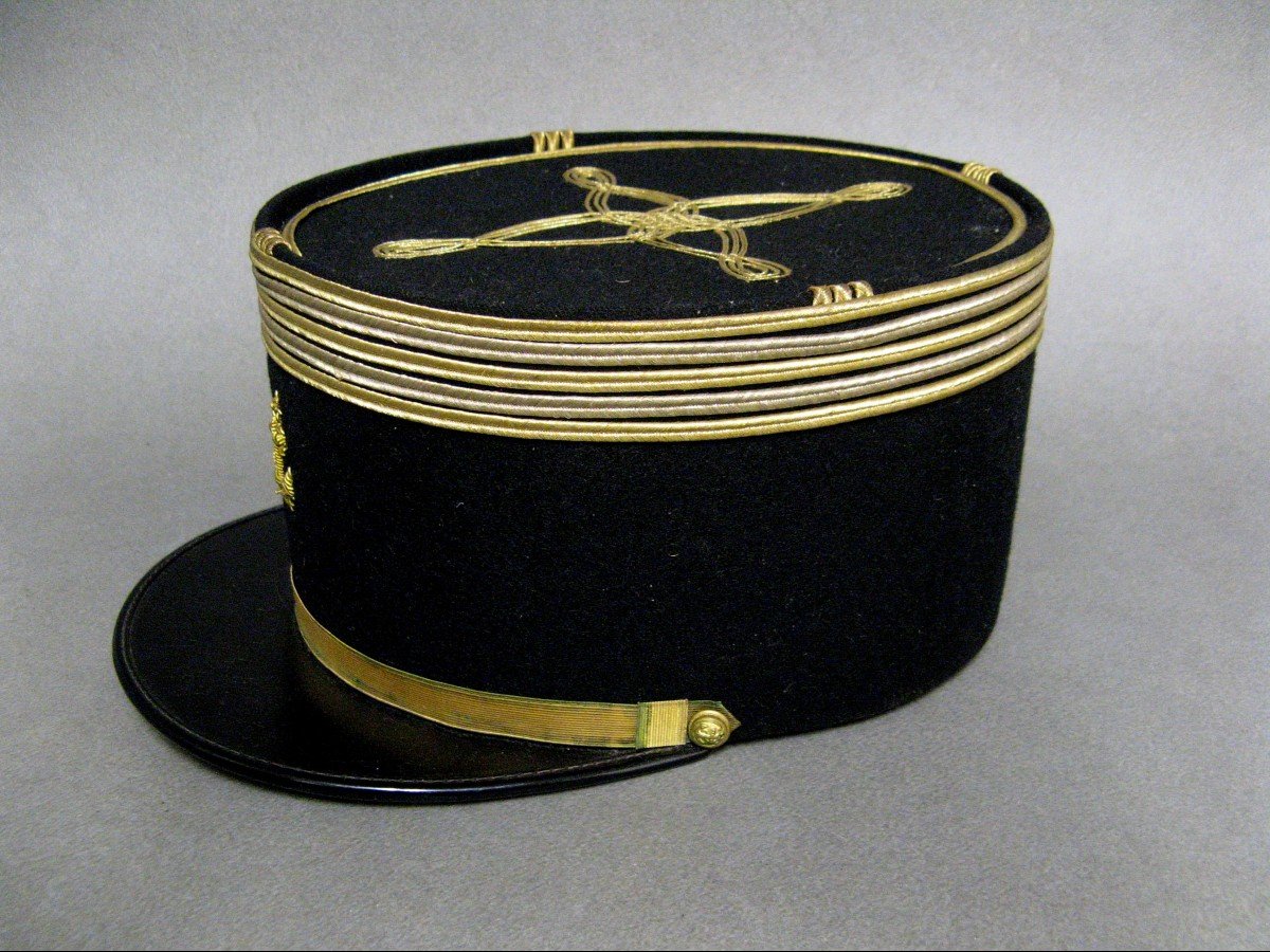 Lieutenant Colonel's Cap Of The Colonial Infantry, Mle 1931.-photo-3