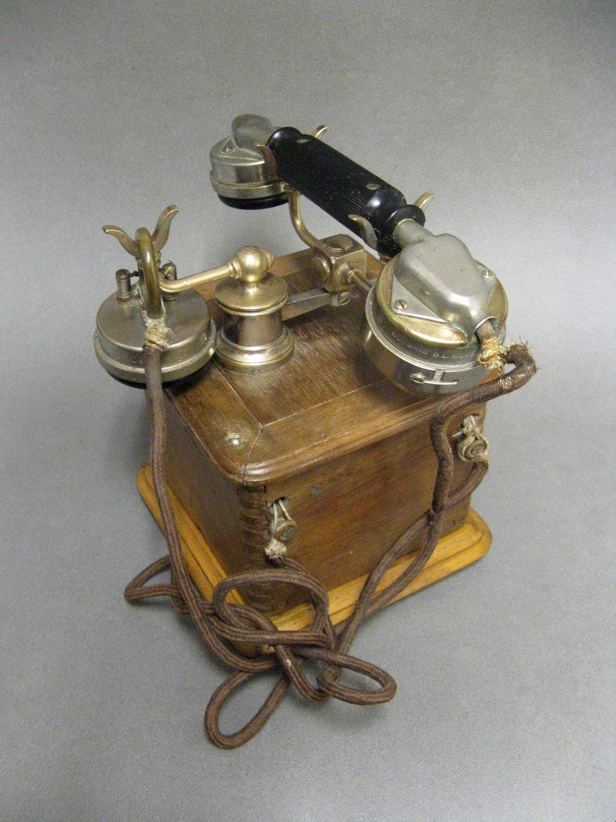 Téléphone à Manivelle 1918.-photo-2