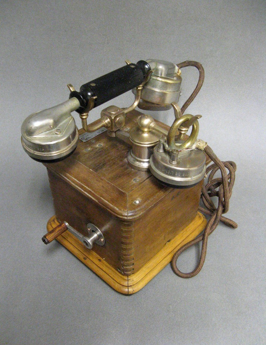 Téléphone à Manivelle 1918.