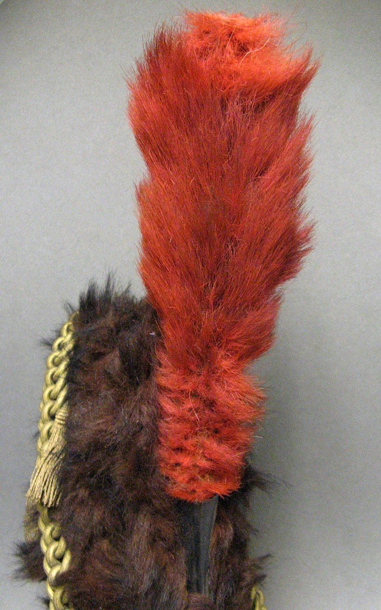 Reissue Of A Furry Cap Of A Non-commissioned Officer Of The Foot Grenadiers Of The Imperial Guard.-photo-4