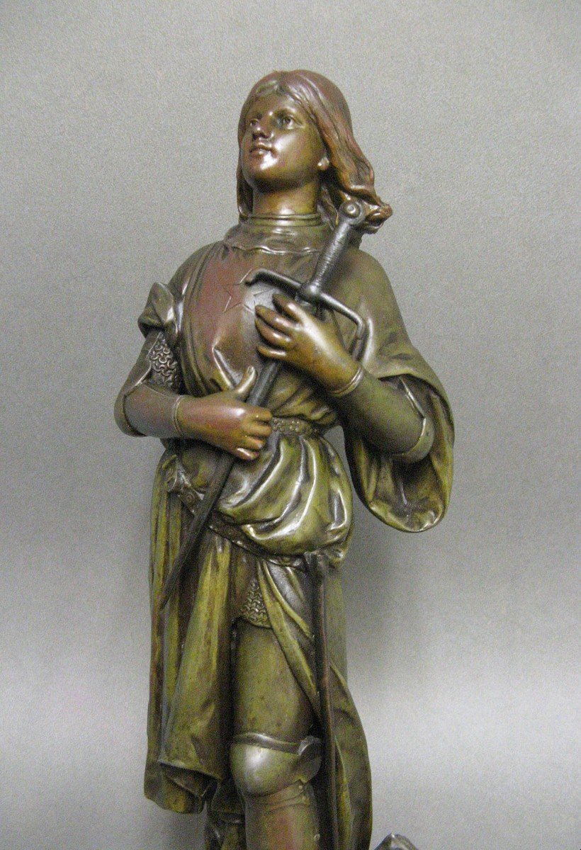 Grande Statue De Jeanne d'Arc d'Après François Moreau.