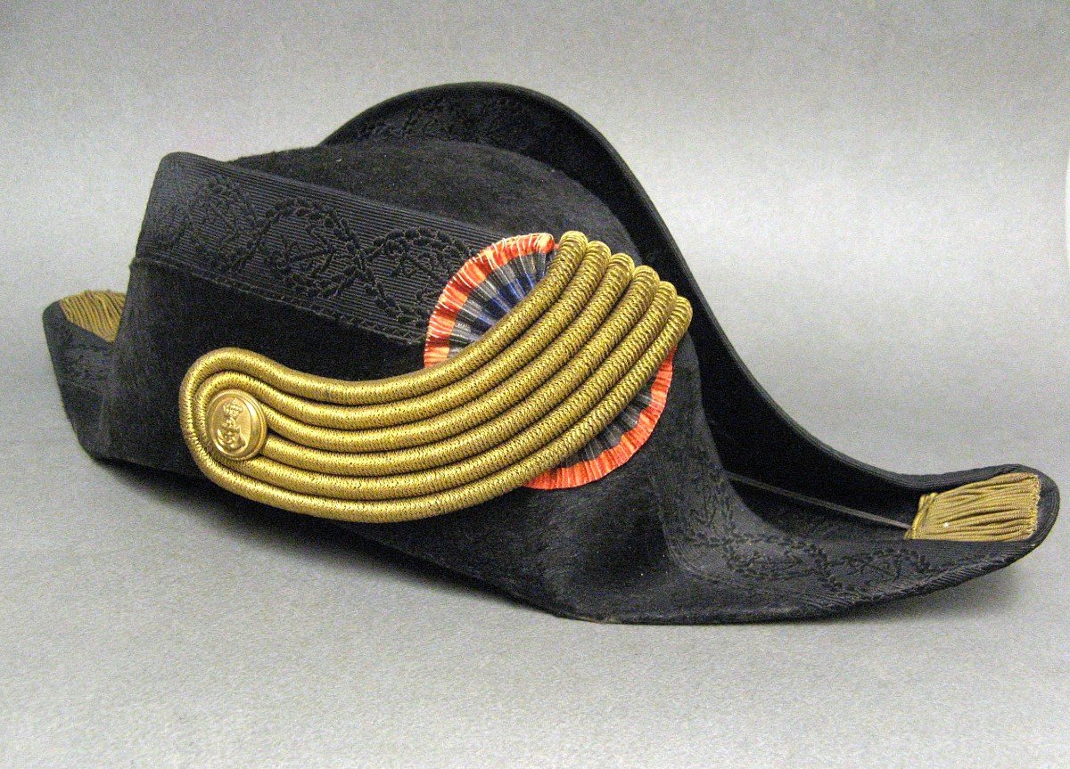 Bicorne Of An Officer Of The Imperial Navy Of The Second Empire.