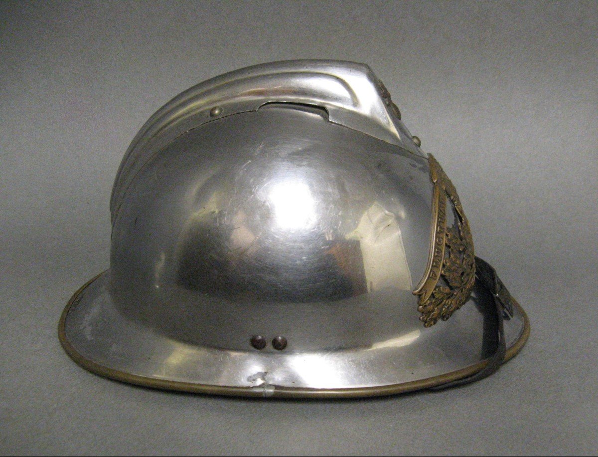 Paris City Firefighter Helmet Mle 33.-photo-2