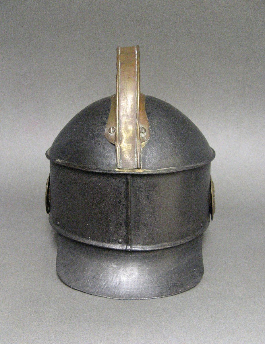 19th Century Firefighter Fire Cap.-photo-3