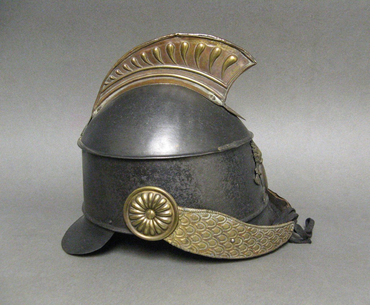 19th Century Firefighter Fire Cap.-photo-4