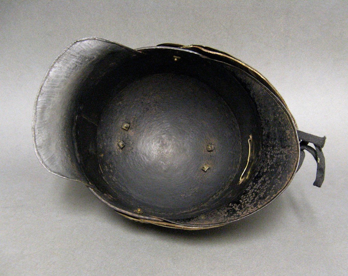 19th Century Firefighter Fire Cap.-photo-1