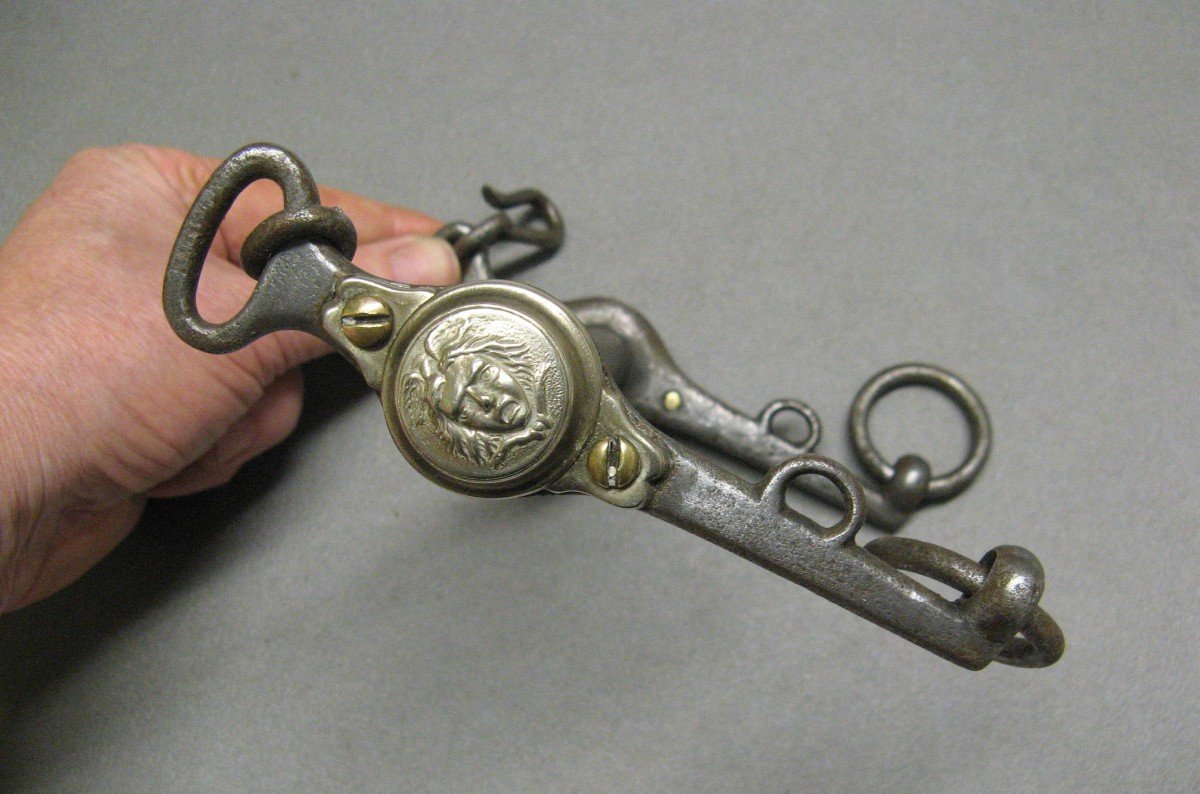 General's Bridle Bit, Model 1845, Second Republic.-photo-2