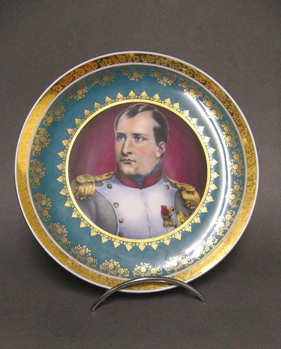 Assiette Napoléon 1er Portrait