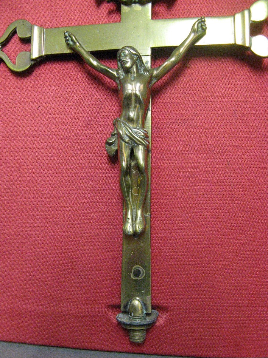 18th Century Processional Cross.-photo-3