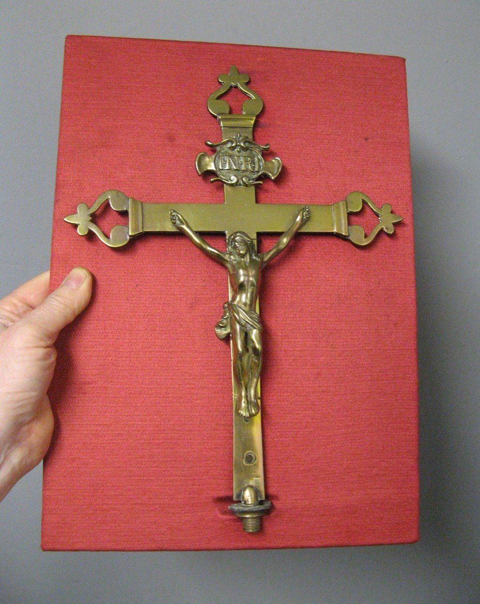 18th Century Processional Cross.-photo-4