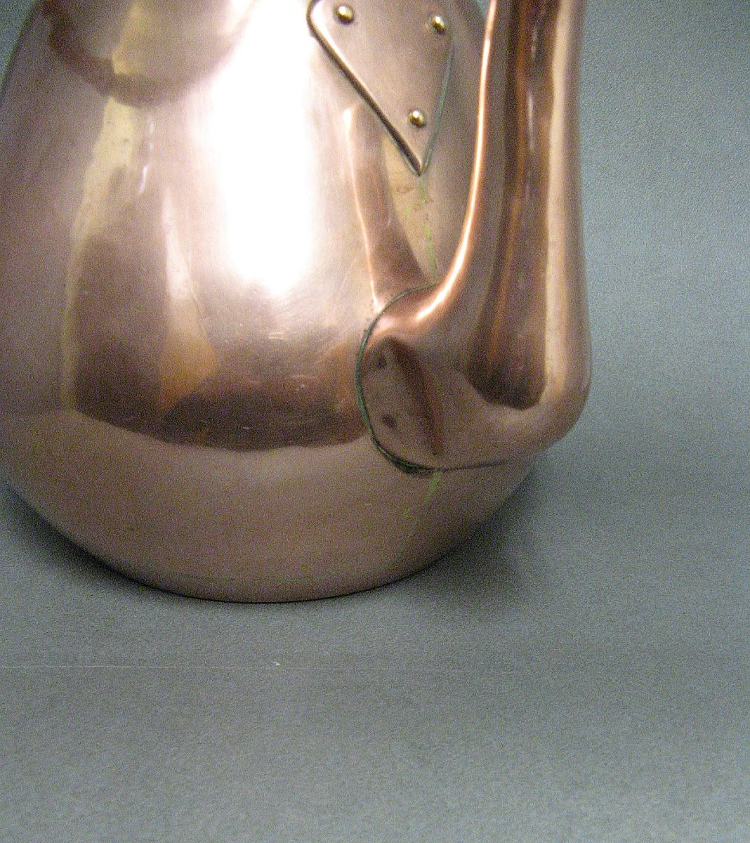 Copper Kettle, Late 19th Century.-photo-4