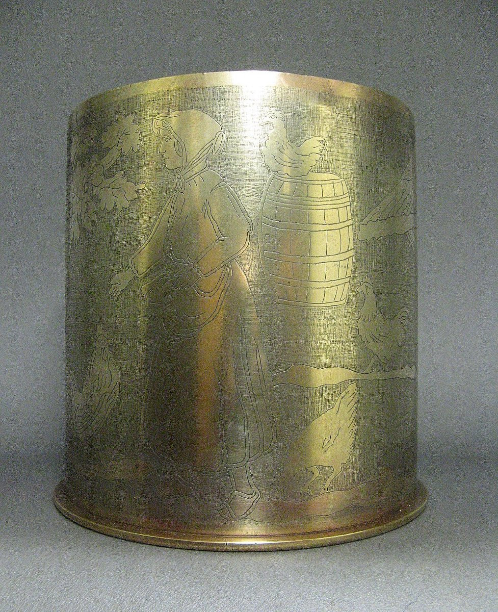 Souvenir De La Grande Guerre De 14/18. Trench Art.-photo-2