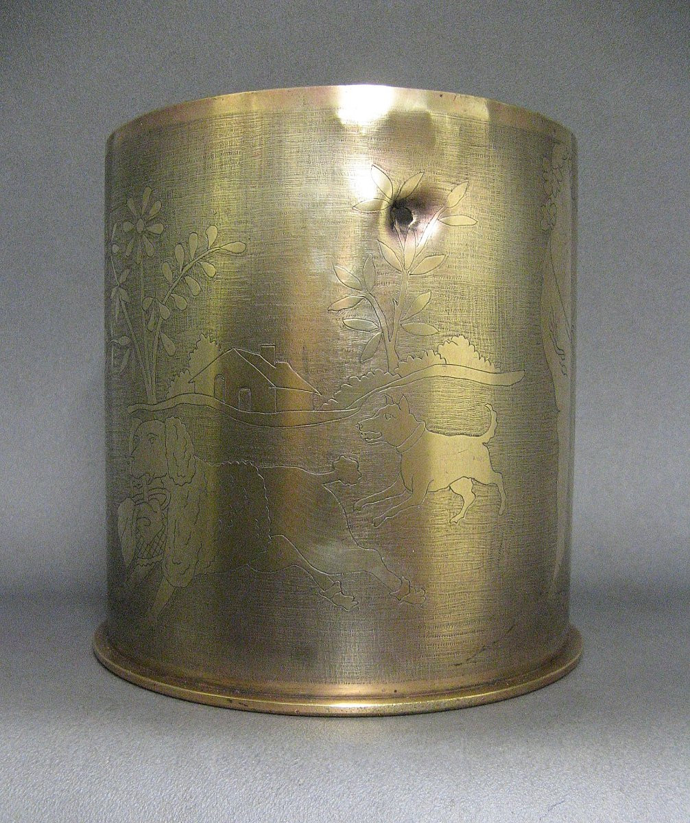 Souvenir De La Grande Guerre De 14/18. Trench Art.-photo-1