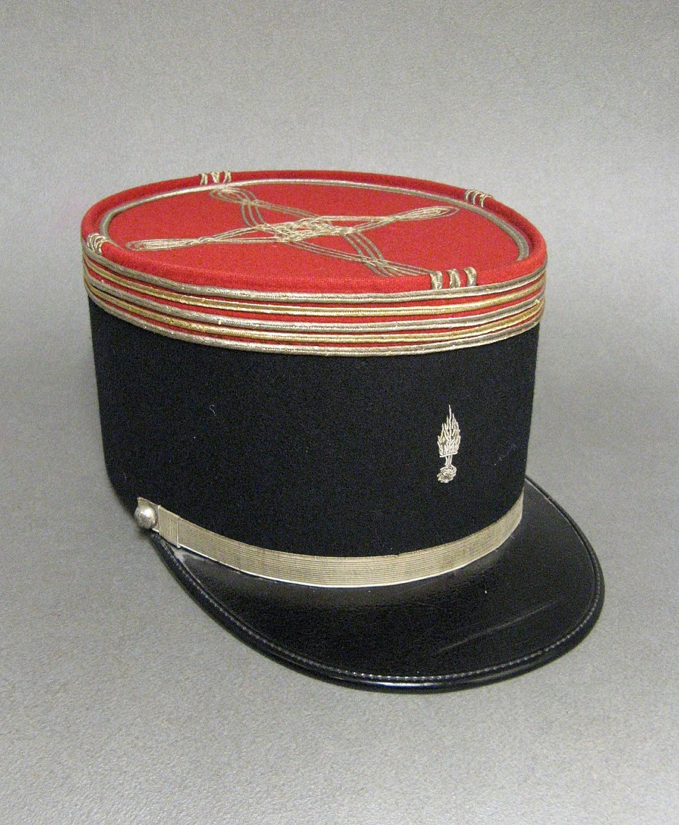 Cap Of Lieutenant Colonel Of Infantry Mle 1931. Third Republic.