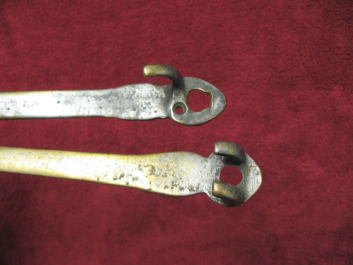 Lot Of Two Ladles Anthropomorph 17th.-photo-1