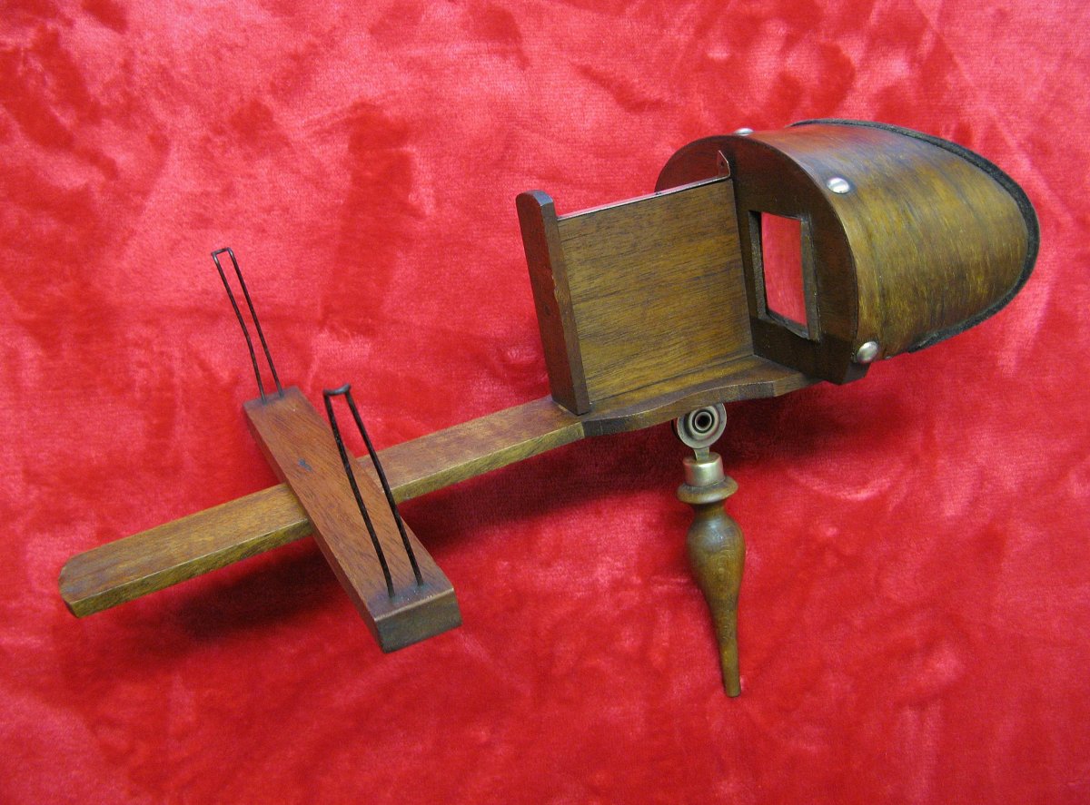 Holmes Stereoscopic Viewer With Nineteenth Maps.-photo-2