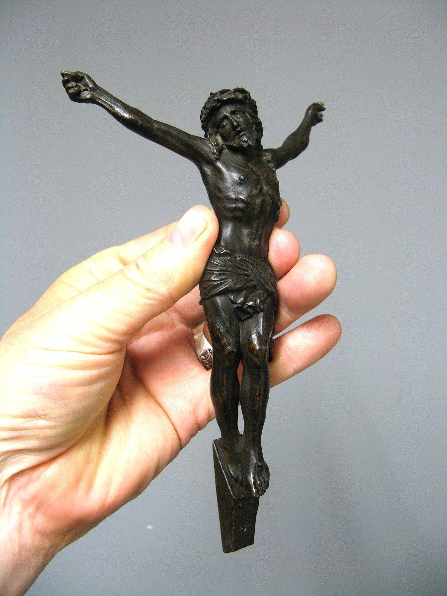 Christ En Bronze Début XIXe.-photo-2