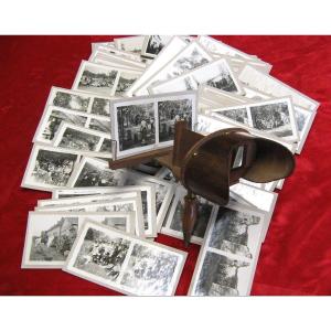 World War Of 14/18. Set Of 85 Stereoscopic Photo Views