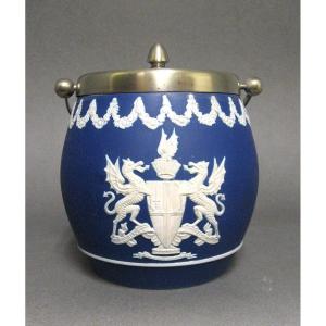 19th Century Wedgwood Sandstone And Biscuit Biscuit Bucket.