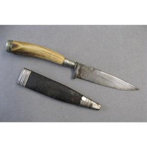 Wwi German Soldier's Boot Knife. War 14/18.