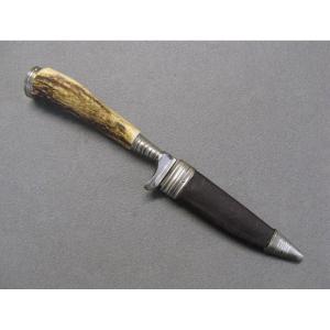 Wwi German Soldier's Boot Knife. War 14/18.