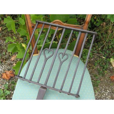 Wrought Iron Grill XVIIIe. Wedding Gift.