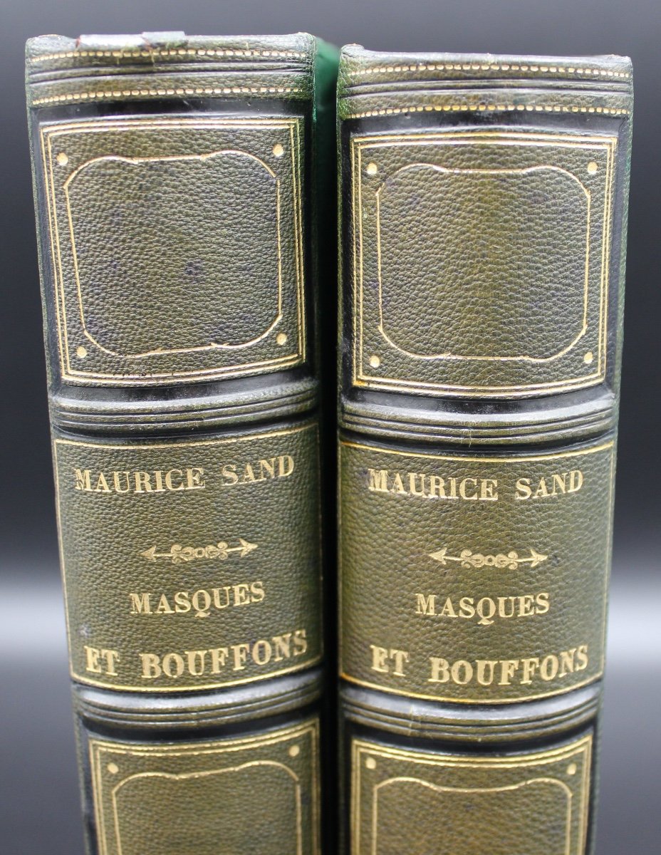 MAURICE SAND - Masques Et Bouffons, Comédie Italienne-photo-4