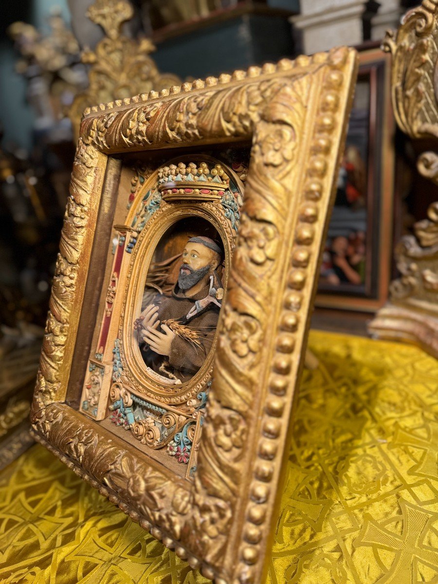 Reliquary Of Saint Joseph De Leonessa - 18th Century-photo-5