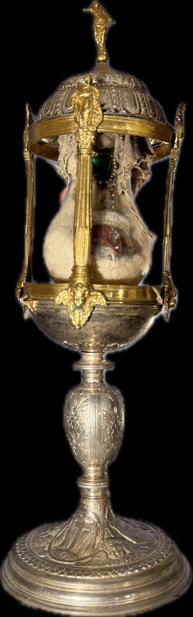 Monstrance Reliquaire De Saint Théodore – Circa 1700-photo-3