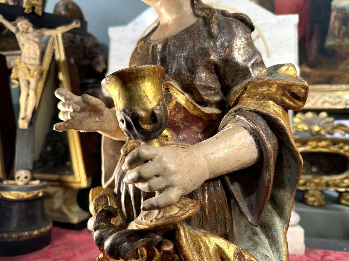 Representation Of Saint Barbara – Circa 1750-photo-1