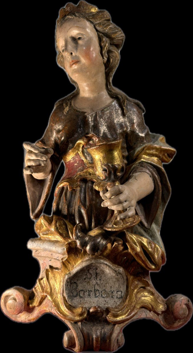 Representation Of Saint Barbara – Circa 1750