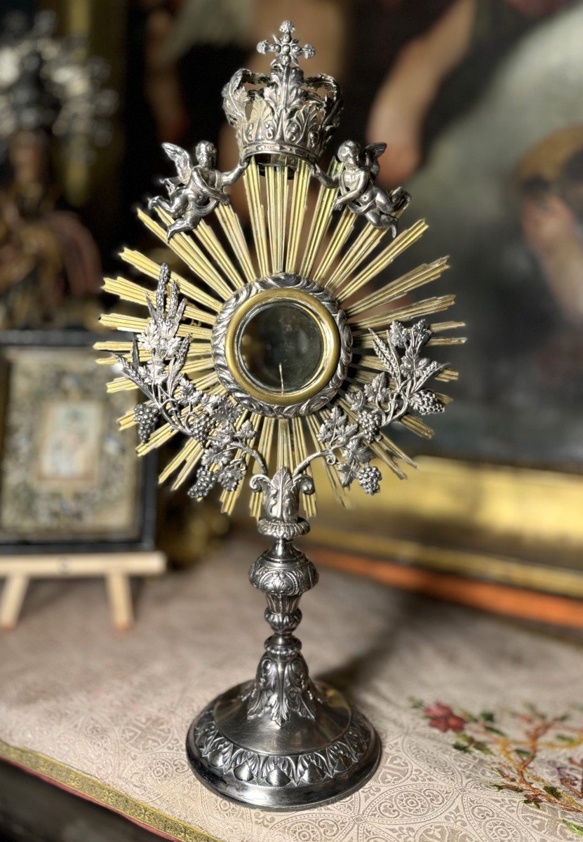 Silver Monstrance - Circa 1868  -photo-1