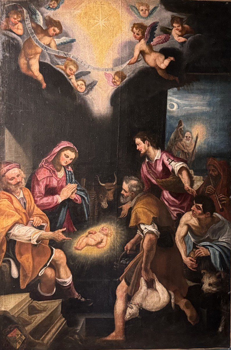 The Adoration Of The Shepherds After Cigoli - Circa 1700